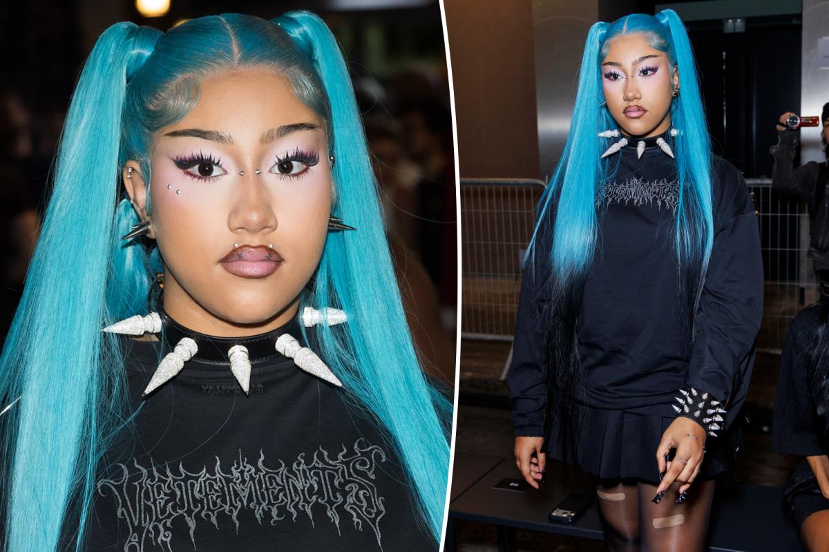 North West's Daring New Look: Lip Piercings Steal the Show at Paris Fashion Week