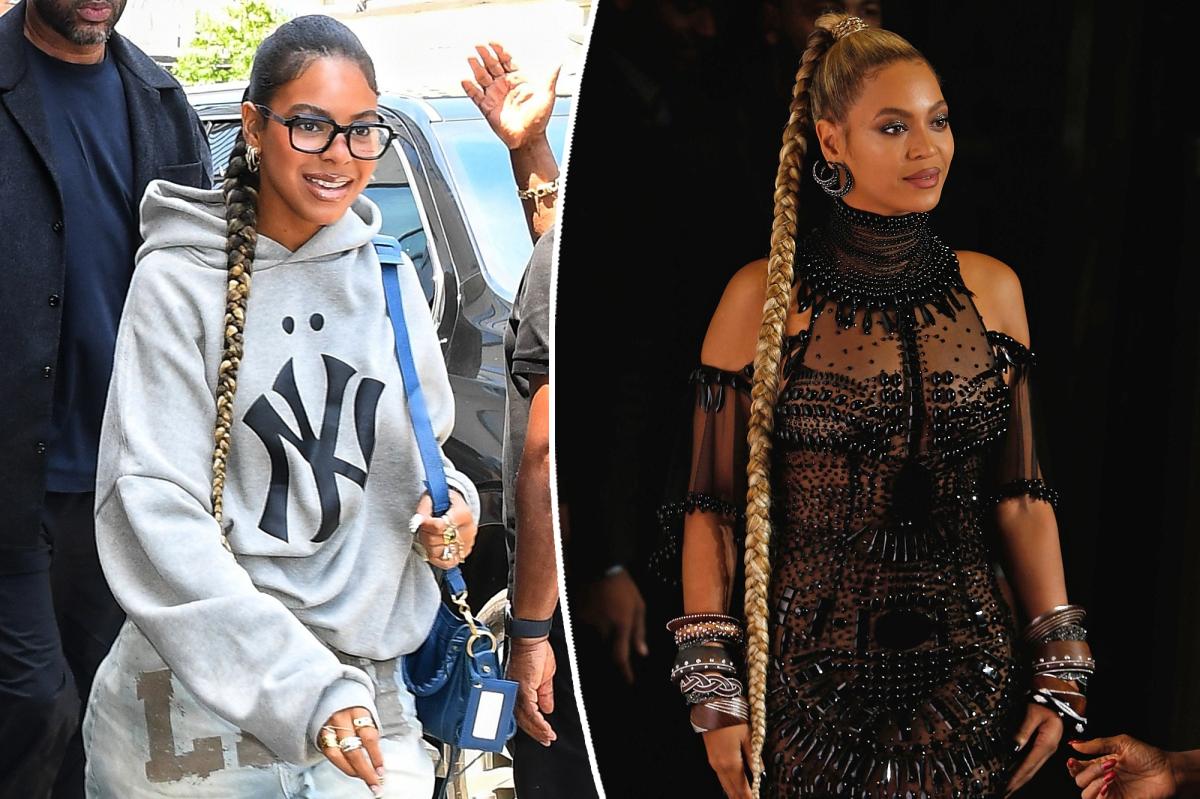 Blue Ivy Stuns With Mom Beyoncé's Iconic Hairstyle—Fans Can't Stop Talking