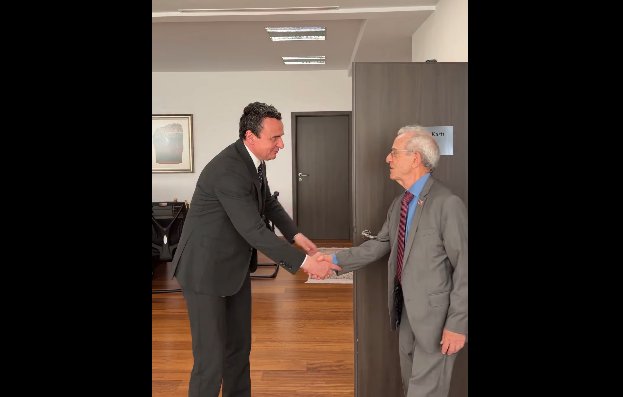 What Did Albin Kurti and Daniel Serwer Discuss Behind Closed Doors?